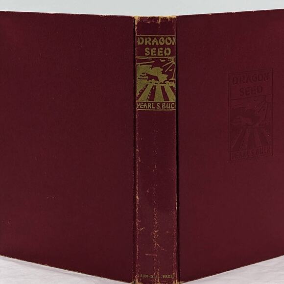 Dragon Seed By Pearl S. Buck Chinese Empress Tzu Hsi Vintage Book Novel 1943 - Picture 1 of 16